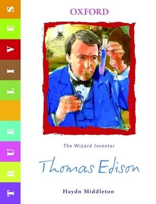 Book cover for True Lives: Thomas Edison