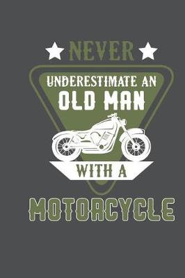 Book cover for Never Underestimate An Old Man With A Bike