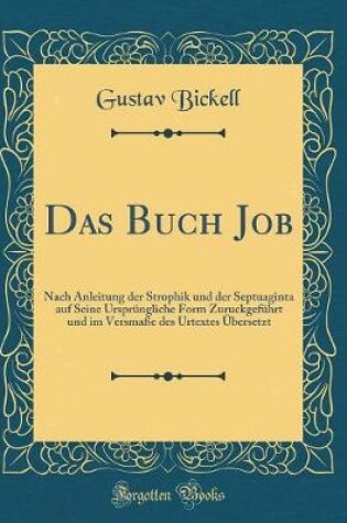 Cover of Das Buch Job