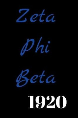 Cover of zeta phi beta