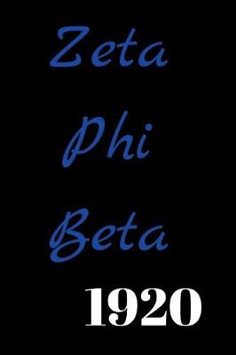 Book cover for zeta phi beta