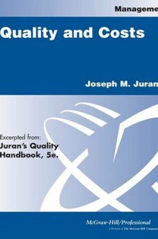 Cover of Quality and Costs