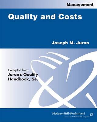 Book cover for Quality and Costs