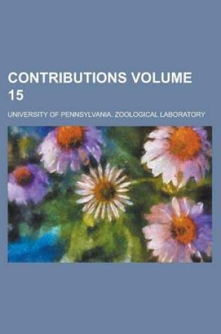 Cover of Contributions Volume 15