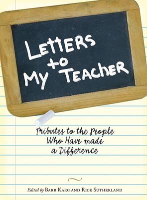 Book cover for Letters to My Teacher