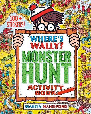 Book cover for Where's Wally? Monster Hunt: Activity Book