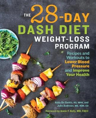 Book cover for The 28 Day DASH Diet Weight Loss Program