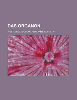 Book cover for Das Organon