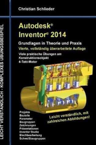 Cover of Autodesk Inventor 2014 - Grundlagen in Theorie und Praxis