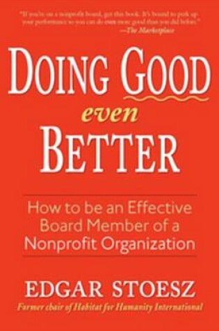 Cover of Doing Good Even Better