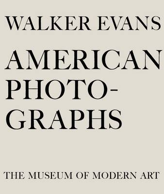 Book cover for Walker Evans American Photographs