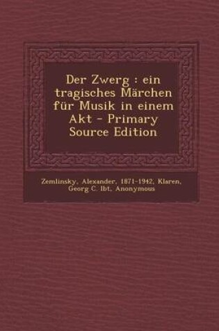 Cover of Der Zwerg