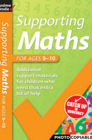 Cover of Supporting Maths for Ages 9-10