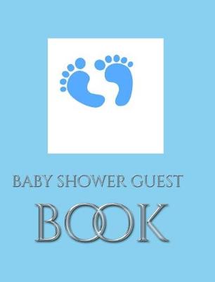 Book cover for Baby Boy Shower Stylish Guest Book