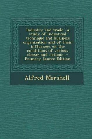 Cover of Industry and Trade