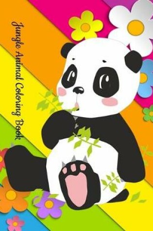 Cover of Jungle Animal Coloring Book