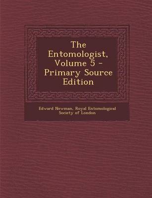 Book cover for The Entomologist, Volume 5