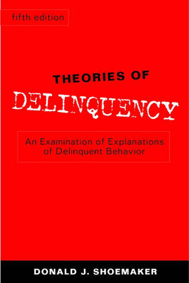 Book cover for Theories of Delinquency