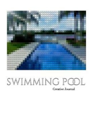 Cover of swimming pool lego inspired sir Michael Artist creative blank page journal
