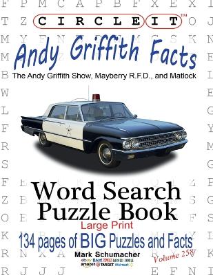 Cover of Circle It, Andy Griffith Facts, Word Search, Puzzle Book