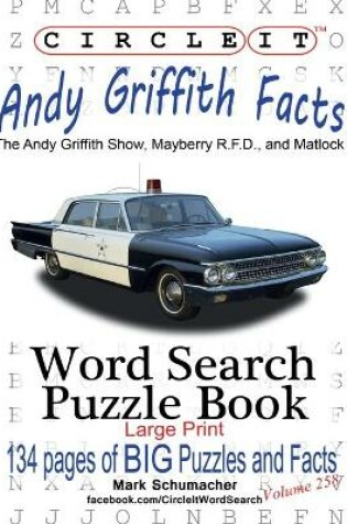 Cover of Circle It, Andy Griffith Facts, Word Search, Puzzle Book