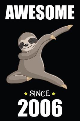 Book cover for 13th Birthday Dabbing Sloth