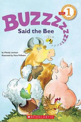 Book cover for Buzz Said the Bee