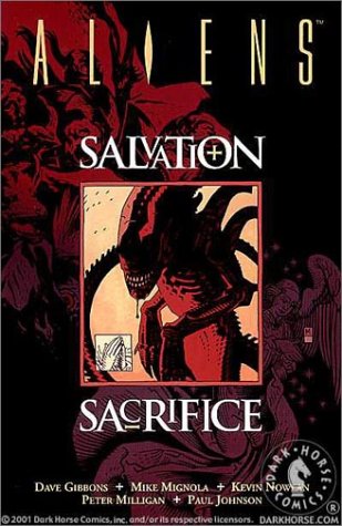 Book cover for Aliens: Salvation And Sacrifice
