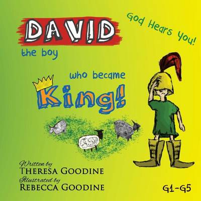 Book cover for DAVID, the boy who became KING!