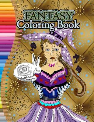 Cover of Fantasy Coloring Book