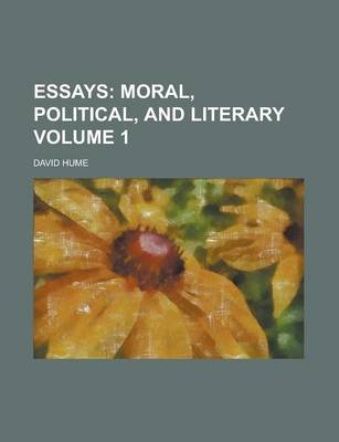 Book cover for Essays Volume 1