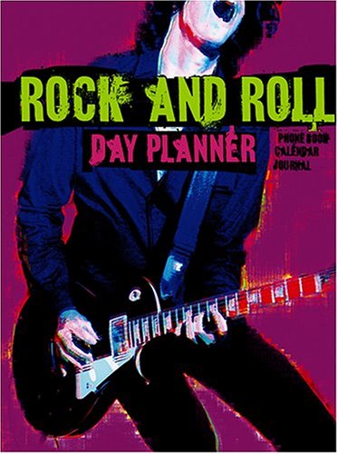 Book cover for Rock & Roll Day Planner