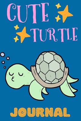 Book cover for Cute Turtle Journal