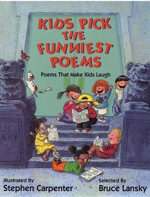 Book cover for Kids Pick the Funniest Poems (Retired Edition)