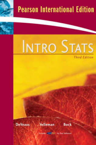 Cover of Online Course Pack: Intro Stats:International Edition/MyMathLab/MyStatLab Student Access Kit