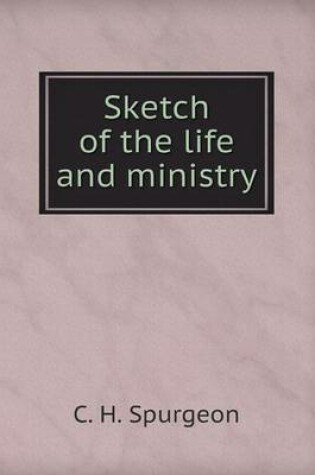 Cover of Sketch of the Life and Ministry