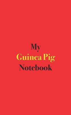 Book cover for My Guinea Pig Notebook