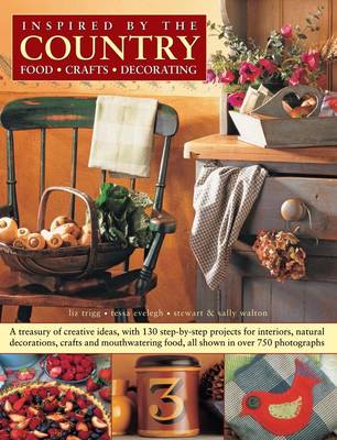 Book cover for Inspired by the Country: Food, Crafts, Decorating
