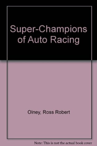 Cover of Super-Champions of Auto Racing