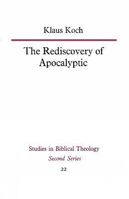 Book cover for The Rediscovery of Apocalyptic