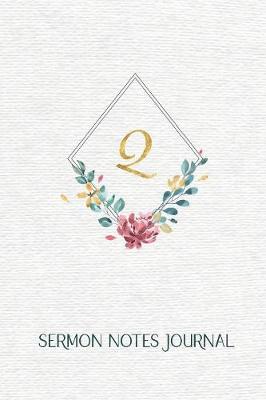 Cover of " Q " Sermon Notes Journal