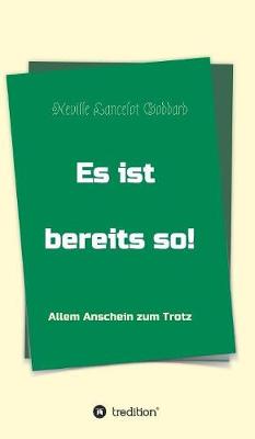 Book cover for Es ist bereits so!