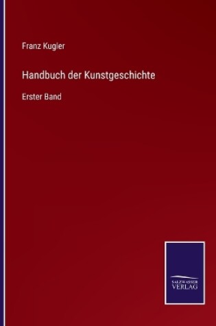 Cover of Handbuch der Kunstgeschichte