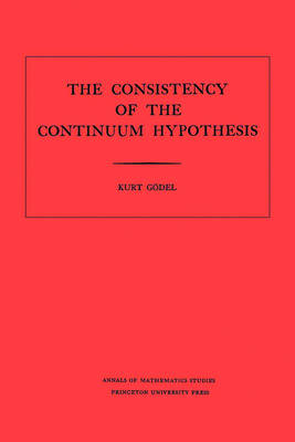 Book cover for Consistency of the Continuum Hypothesis. (AM-3)