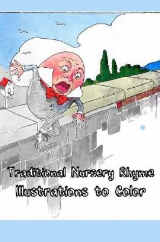 Cover of Traditional Nursery Rhyme Illustrations to Color