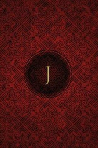 Cover of Monogram "J" Blank Sketchbook