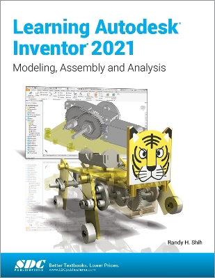 Book cover for Learning Autodesk Inventor 2021