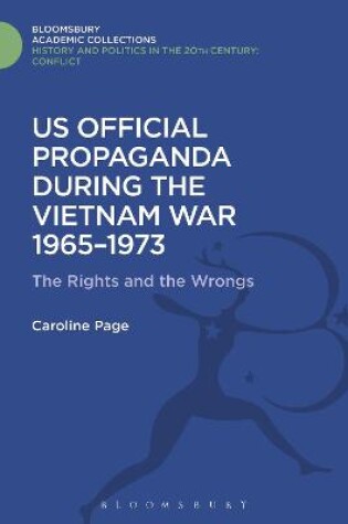 Cover of U.S. Official Propaganda During the Vietnam War, 1965-1973