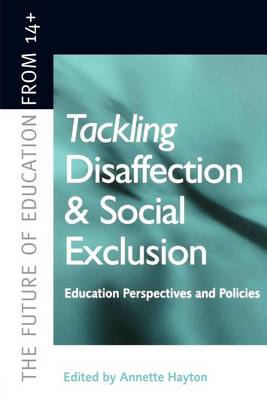 Book cover for Tackling Disaffection and Social Exclusion