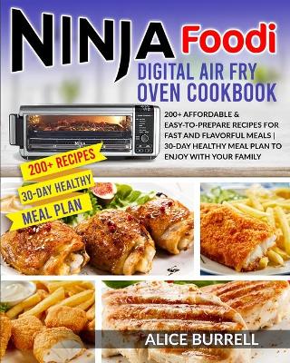 Cover of Ninja Foodi Digital Air Fry Oven Cookbook